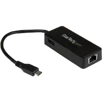 StarTech.com Usb-c Til Gbe Med Ekstra Usb-port Adapter