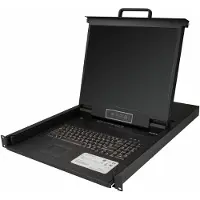 StarTech.com 1u 19-tommer 8-ports Rackmonteret Kvm-konsol
