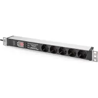 Digitus 5-Port - 1U - Aluminum PDU