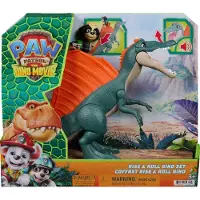 Paw Patrol : Dino Filmen - 25 cm - Rise & Roll Dino Set - - OneSize - Dinosaur