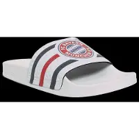 Adidas Bayern München Badesandal Trefoil - Hvid/Rød/Navy - , størrelse 42