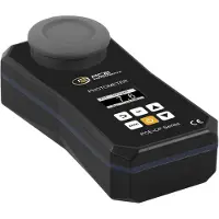 Pce Instruments Kombi-måleapparat pH-værdi , Alkalitet, Cyanurinsyre, Klor, Kalkhårdhed, Samlet hårdhed, Brom, Ozon, Brintoverilte, Aktiv ilt, Urinstof