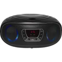 Denver TCL-212BT - Black - Boombox - CD - FM - USB - Bluetooth