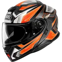 Shoei Neotec 3 Anthem TC-8 Sort/Hvid/Orange M