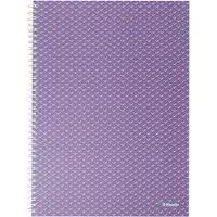 Esselte Colour'Breeze A4 notesblok linjeret, spiralindbundet Lavendel - (4 stk.)