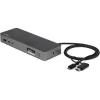 StarTech.com Dock Usb-c Og Usb-a Dobbelt 4k Pd 60w