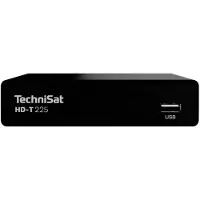 Technisat HD-T 225, Terrestrisk, HD, DVB-T, DVB-T2, H.265, HEVC, Sort, Digital