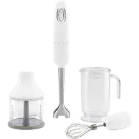 Smeg 50's Style stavblender sæt 4 dele White