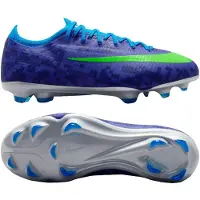 Nike Air Zoom Mercurial Vapor 16 Pro FG X LEGO - Blå/Grøn/Sølv Børn - Græs (FG), størrelse 32