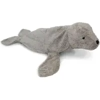 Senger Naturwelt Varmepude - Stor - Sæl - Grå - - OneSize - Bamse