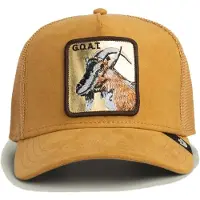 GOORIN BROS. Hætte 'Gorra goorin bros tostada cabra golden goat trucker cap' camel