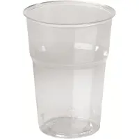 Duni Plastglas økonomi 39cl 0,3 ltr. 50stk/ps - (20 poser x 5 stk.)