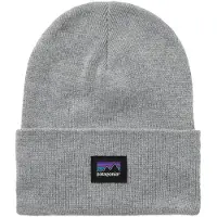 Patagonia Hue 'Everyday Beanie Salt Grey' grå