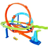 Mattel Action Toy Car Track Ekstrem Looping Cyclone Bil