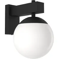 Eglo BUFALATA UDE VÆG E27 IP44 SORT