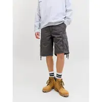 Jack & Jones Cargobukser 'JPSTCole Frank' mørkegrå