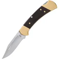 Buck 112 Slim Elite Heritage Brass