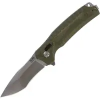 SOG Kiku XR Cryo 3V foldekniv, Micarta Handle material
