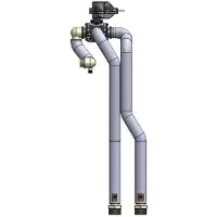 Panasonic 3-vejs ventilsæt til luft-vand model SXC/SDC