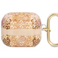 GUESS GUA3HHFLD AirPods 3-cover guld/guld Paisley Strap Collection