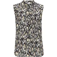LASCANA Bluse creme / brun / grå / sort