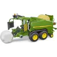 BRUDER Arbejdsmaskine - John Deere C441R Rundballepre... - 02032 - - OneSize - Bil