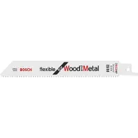 Bosch flexible for Wood and Metal S 922 HF - Savklinge - for rør, træ med søm, plademetal, paller, aluminiumsprofiler - 100 stykker - længde: 150 mm - bredde: 19 mm