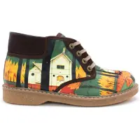 Goby Ankelstøvler 'lace up ankle shoes GKP101' blandingsfarvet