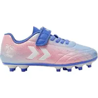 Hummel Fodboldstøvler - Top Star F.G. JR - Multi Colour Pink/Blu - - 32 - Fodboldstøvler