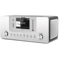 Technisat DigitRadio 574 IR - Audiosystem - 2 x 5 Watt - sølv