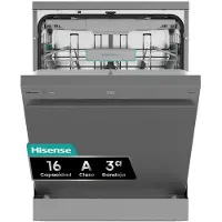 Hisense Hs663a90xuk Tredje Niveau Opvaskemaskine 16 Antal Kuverter