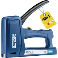 Rapid RPC4 hæftepistol, Blå, Plast, 6-16 mm, 37 mm, 185 mm, 161 mm