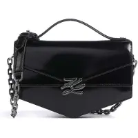 Karl Lagerfeld Skuldertaske 'Sac Bandoulière Karl Studio Noir' sort