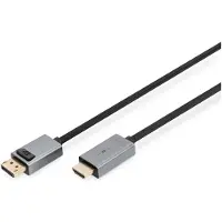 Digitus Db-340202-018-s Displayport Til Hdmi-kabel 1.8 M