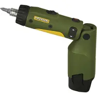 Proxxon 29 840, Skruemaskine, Pistol-/lige håndtag, 1/4, Sort, Grøn, Gul, 750 rpm, 250 rpm