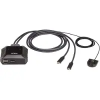 Aten Displayport 4k Usb-c Kvm-switch