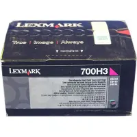 Lexmark 700H3 Tonerkassette Magenta 70C0H30 Modsvarer: N/A