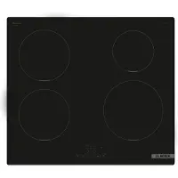Bosch Serie | 4 PUE611BB5E - Induktions kogeplade - 4 plader - Niche - bredde: 56 cm - dybde: 49 cm - rammeløs - sort