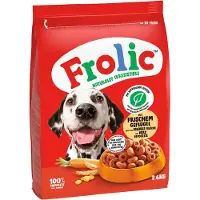 Frolic fjerkræ, grøntsager + ris - 7,8 kg (3 x 2,6 kg)