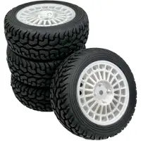 Absima 1/10 Rally Street Design Hjul 4 Enheder
