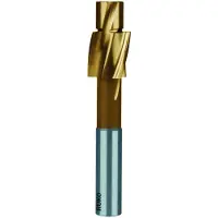 RUKO Din 373 Hss-tin Medium Grade M12 Fladt Forsænket Hoved