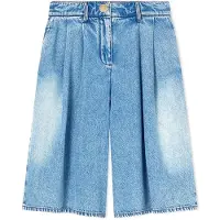 Armani Exchange A|X Armani Exchangetil kvinder. XW002266AF21338MB001 Bermuda shorts Lyocell blå (XS), Casual, Bomuld, Denim