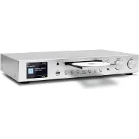 Technisat DigitRadio 143 CD - Audiosystem - sølv
