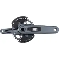 Sram Gx Eagle T-type Dub 55 Mm Wide 2-guards Dm Kranksæt Med Effektmåler