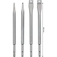 Bosch Accesorios Sds-plus Standard 250 Mm Stemmejern Sæt 4 Enheder