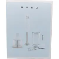 Smeg 50's Style stavblender sæt 4 dele Pastell blue