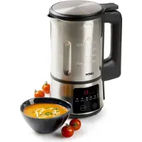Domo DO727BL, 1,2 L, Blender stil, Rustfrit stål, 20 min., LED, Berøring