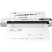 Epson WorkForce DS-80W - Dokumentscanner - Contact Image Sensor (CIS) - A4 - 600 dpi x 600 dpi - op til 15 ppm (mono) / op til 15 ppm (farve) - op til 300 scanninger pr. dag - USB 2.0, Wi-Fi(n)