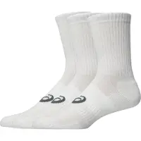 Asics Sokker Crew 3-pak - Hvid, størrelse L/43