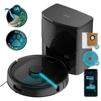 Cecotec Conga 9990 Ai Spin Revolution Ultra Power Home Horizon Støvsugerrobot Med Automatisk Tømmedok